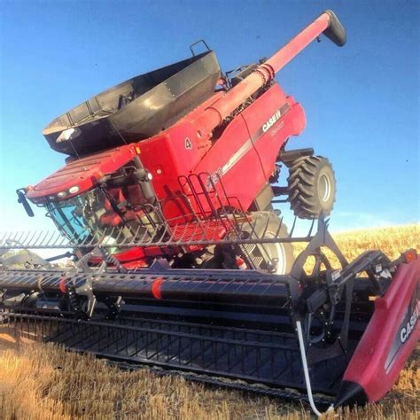 CASE IH Combine wheelie stand! | Big tractors, Case tractors, New ...