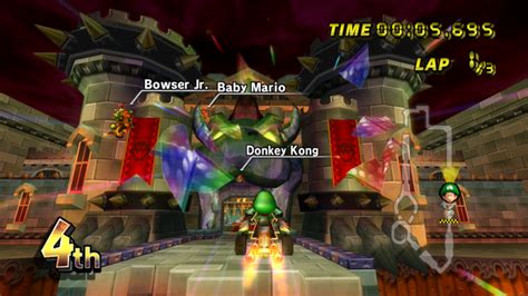 Bowser's Castle from Mario Kart Wii | Mario kart wii, Mario kart, Mario