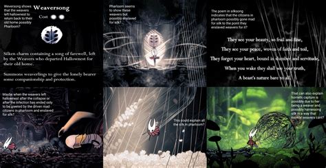 Weaversong lore hints to SilkSong possibly? : r/HollowKnight