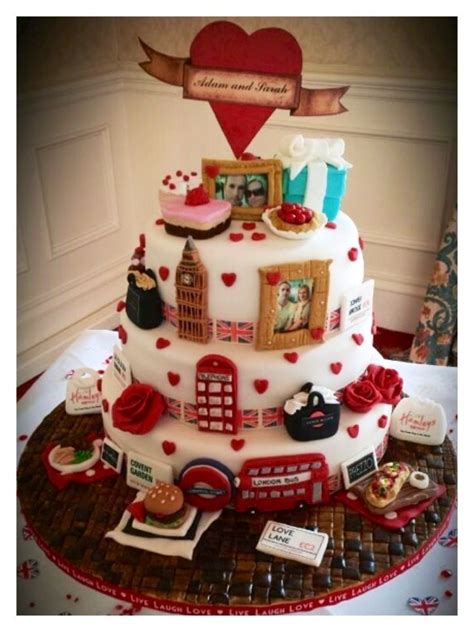 London Wedding Theme, London Theme, London Cake, London Party, British Cake, British Party ...