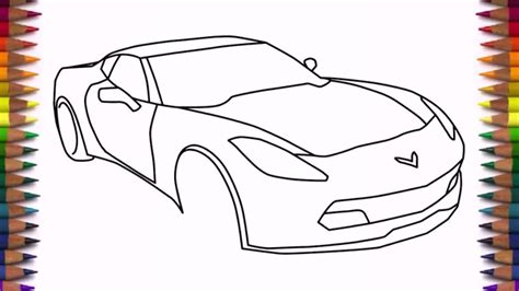 Perfect Info About How To Draw A Corvette Step By - Decadeblind