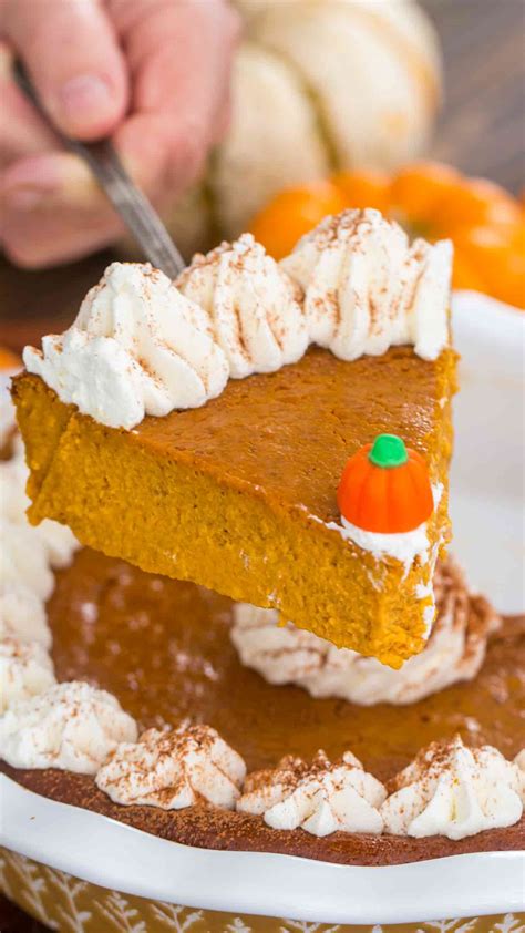 Crustless Pumpkin Pie Recipe [VIDEO] - Sweet and Savory Meals