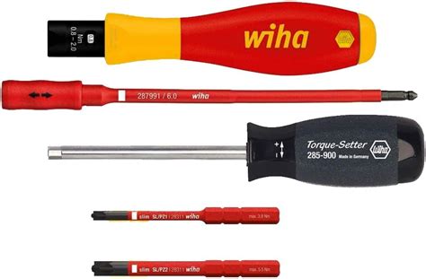 Wiha VDE Slim Torque Screwdriver Set (5 Pieces): Amazon.co.uk: DIY & Tools