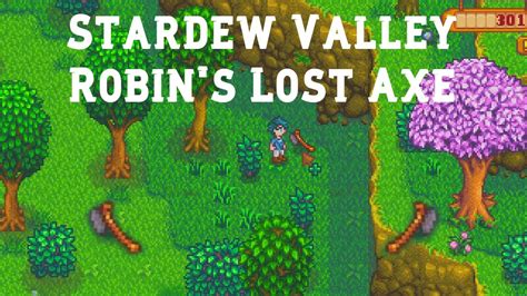 Stardew Robins Axe