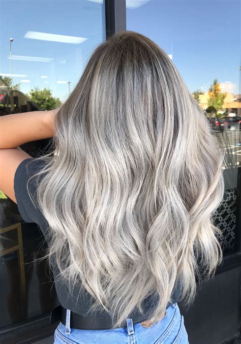 Silver Blonde Hair