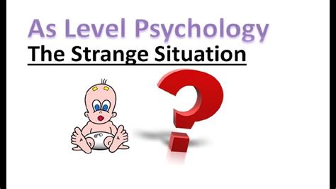 As Psychology - The Strange Situation