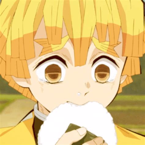 Zenitsu Crying Pfp - Anime Kimetsu Yaiba Cute Icons Boy Cry | Klasrisase