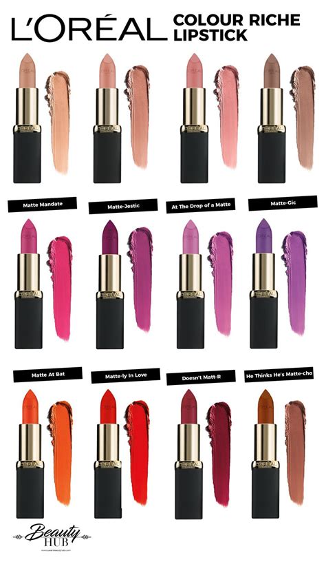 Loreal Colour Riche Matte Lip Color in 2022 | Colour riche lipstick ...