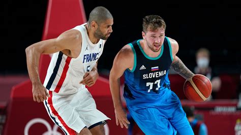 France survives Luka Doncic triple-double, to face Team USA for gold ...