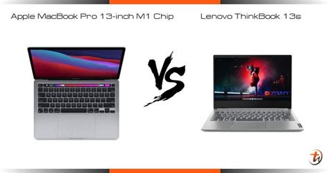 Compare Apple MacBook Pro 13-inch M1 Chip vs Lenovo ThinkBook 13s specs and Malaysia price ...