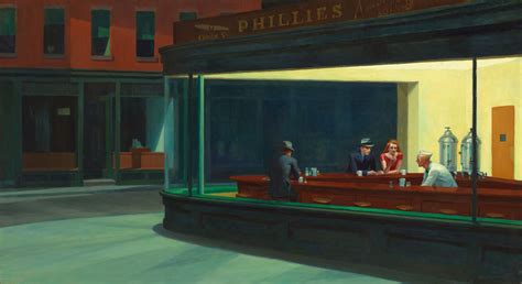 The 1950 retrospective exhibition of Edward Hopper's art - the man who ...