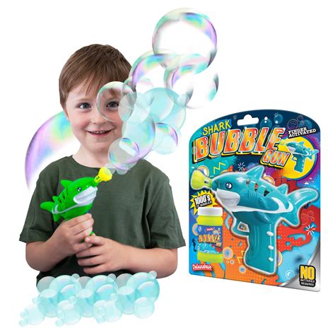 Bubble Gun - Shark from Deluxebase. Animal Themed Bubble Blower Kids ...