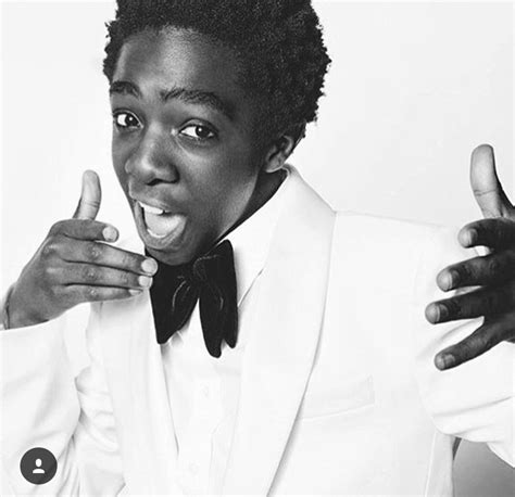 Caleb McLaughlin Cast Stranger Things, Schnapp, Mclaughlin, Celebs, Celebrities, Black Boys ...