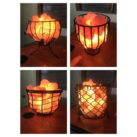 Himalayan Salt Lamp (Basket) | Shopee Philippines