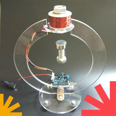 Pull Up The Magnetic Levitation Kit Electronic Diy Production Kit Students Learn Experimental ...