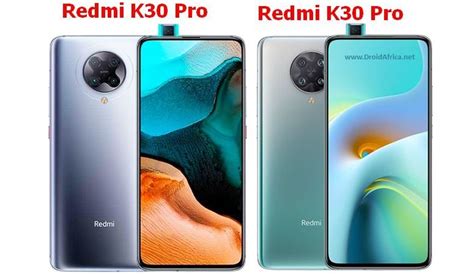 Redmi K30 Pro vs Redmi K30 Ultra: what has changed? - DroidAfrica