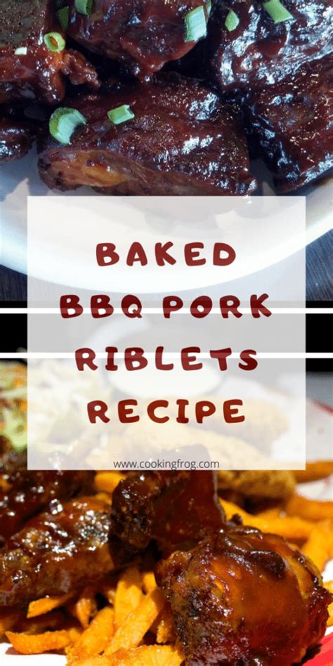 Baked BBQ Pork Riblets Recipe - Cooking Frog