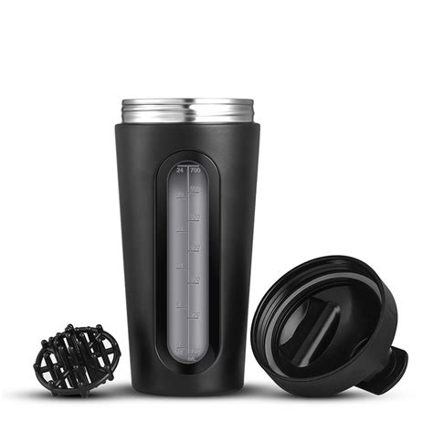 Stainless Steel Protein Shaker | Sporty Bottle