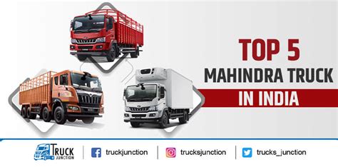 Top 5 Mahindra Truck in India - Mahindra Truck Price List