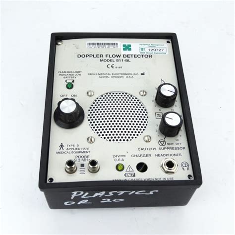 Parks Medical Electronics Ultrasonic Doppler Flow Detector 811-B 9.0 MHz - CHD Medical