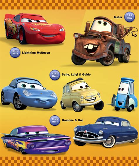 pictures free: disney pixar cars characters pictures