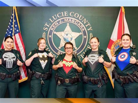 St. Lucie County Sheriff's Office shows off its 'superheroes' - wptv.com