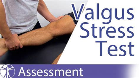 Valgus Stress Test of the Knee⎟Medial Collateral Ligament - YouTube