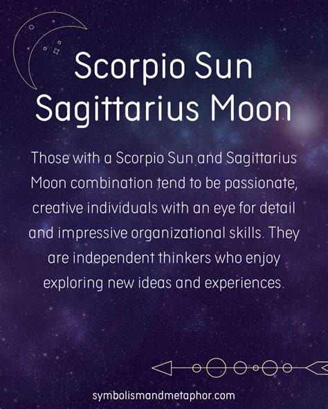 12 Scorpio Sun Sagittarius Moon Personality Traits