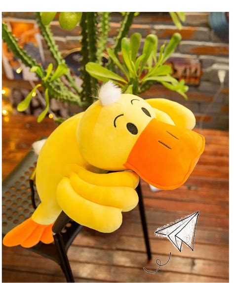 large 50cm lovely cartoon yellow duck plush toy very soft cotton doll pillow christmas gift ...