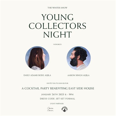 Join Me at The Young Collectors Night 2023 – Modern Antiquarian