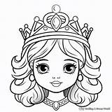 Tiara Coloring Pages  Free & Printable sketch template