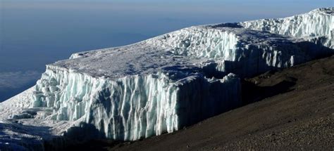 Glacier in Kilimanjaro - The fading ice gem on the equator | Gigaplaces.com