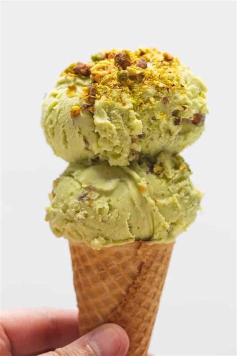 Avocado Ice Cream Recipe (with Pistachio) - Recipes by Nora