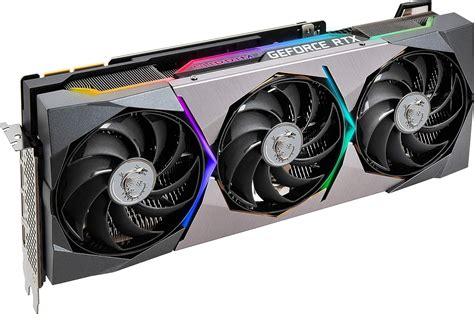 MSI GeForce RTX 3090 SUPRIM X 24G - Tarjeta gráfica Enthusiast (PCI-E Gen 4, 24 GB GDDR6X, Boost ...