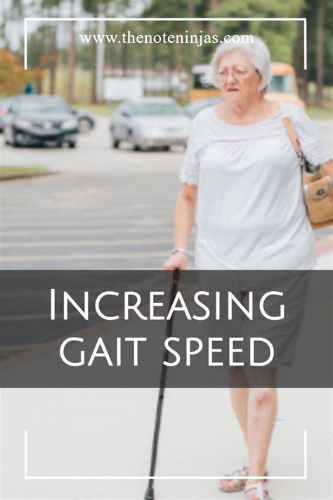 Increasing Gait Speed | Physical therapy exercises, Therapy activities adults, Physical therapy ...