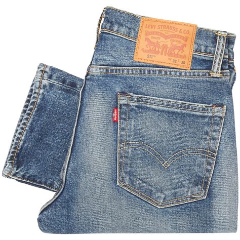 Levi's Denim 511 Slim Fit Jeans in Blue for Men - Lyst