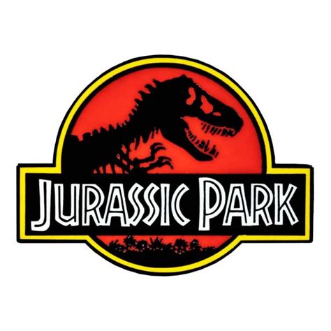 Officially Licensed Jurassic Park Logo Enamel Pin | Jurassic park logo ...