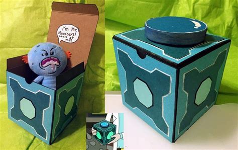 How to make a Mr. Meeseeks box from Rick and Morty - post | Rick and ...