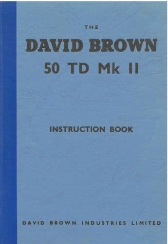 David Brown Tractor Manuals