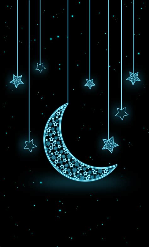 Download Moon, Star, Neon. Royalty-Free Stock Illustration Image - Pixabay