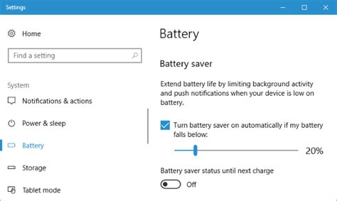 How to Use and Configure Windows 10’s “Battery Saver” Mode