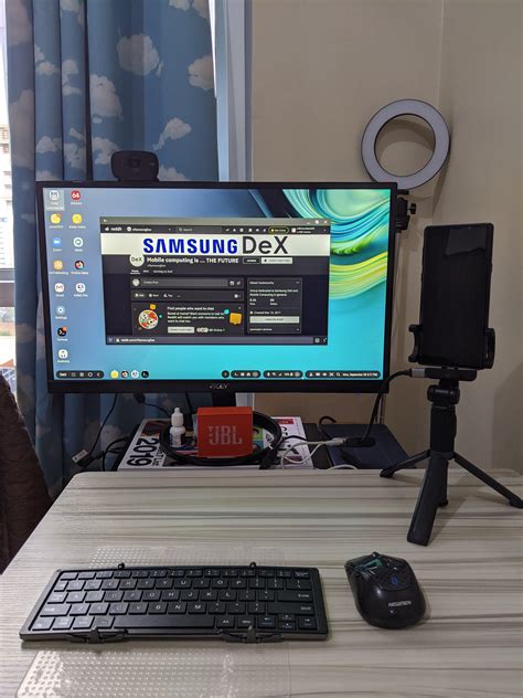 My current DeX Setup : SamsungDex