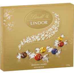 Lindt Lindor Chocolate Balls Assorted 150g box - Black Box Product Reviews