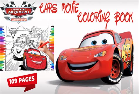 The Movie Cars Coloring Pages