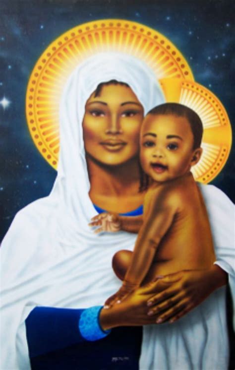 Pin by Linda Scott on Beautiful and Black | Mother mary, Blessed mother mary, Mary and jesus