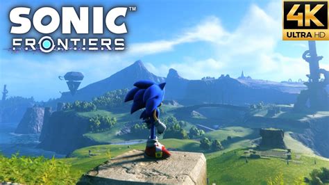 Sonic Frontiers - Free Roam Open World Gameplay (4K 60FPS) - YouTube