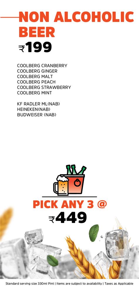 Barbeque Nation Menu, Menu for Barbeque Nation, Siliguri, Siliguri