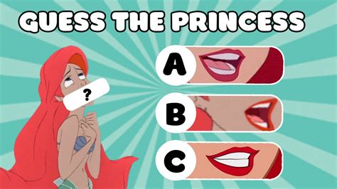 Guess the DISNEY PRINCESS by her SMILE | Disney Quiz Challenge - YouTube