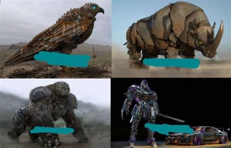 Rise of the beasts concept art | Transformers | Know Your Meme