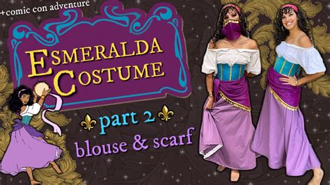 Making Esmeralda's Costume from the Hunchback of Notre Dame | Part 2 ...